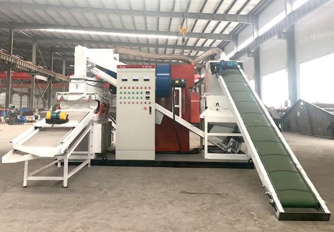 每天都有人參觀的廢線處理設備小型銅米機想創業的小伙伴不妨看看